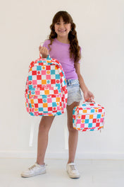 Printed Backpack and Lunchbox Set