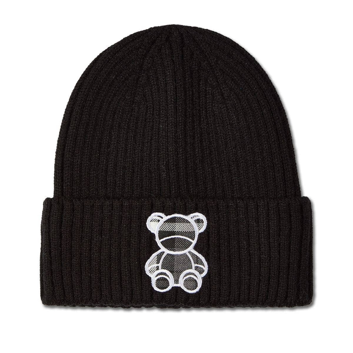 Plaid Bear Beanie