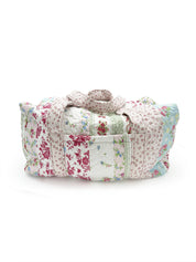 Quilted Weekender Duffle Bag