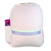 Medium Cotton Backpack with Side Pockets