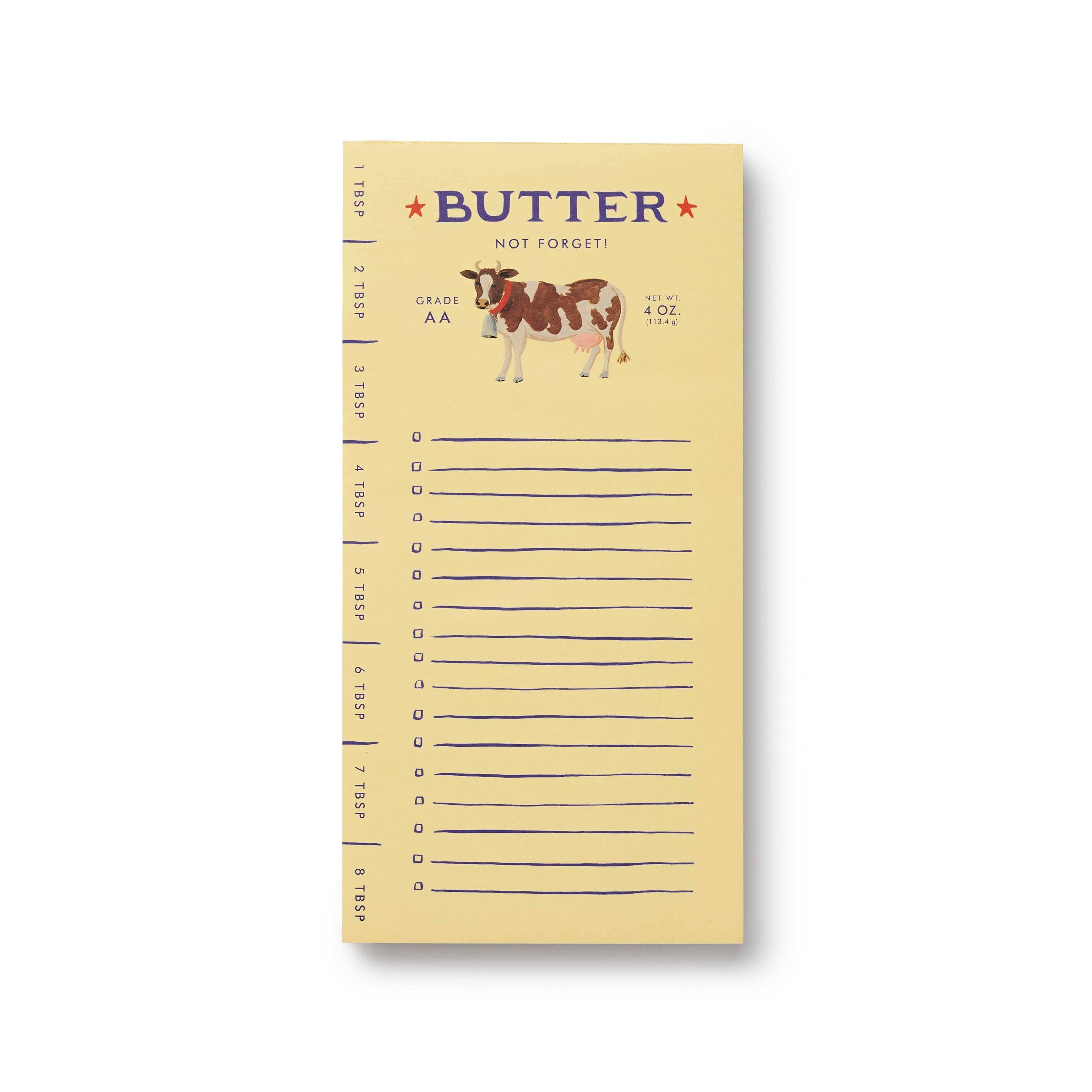Butter Not Forget Market Pad