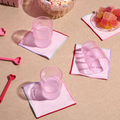 Contrasting Trim Cocktail Napkins | 4