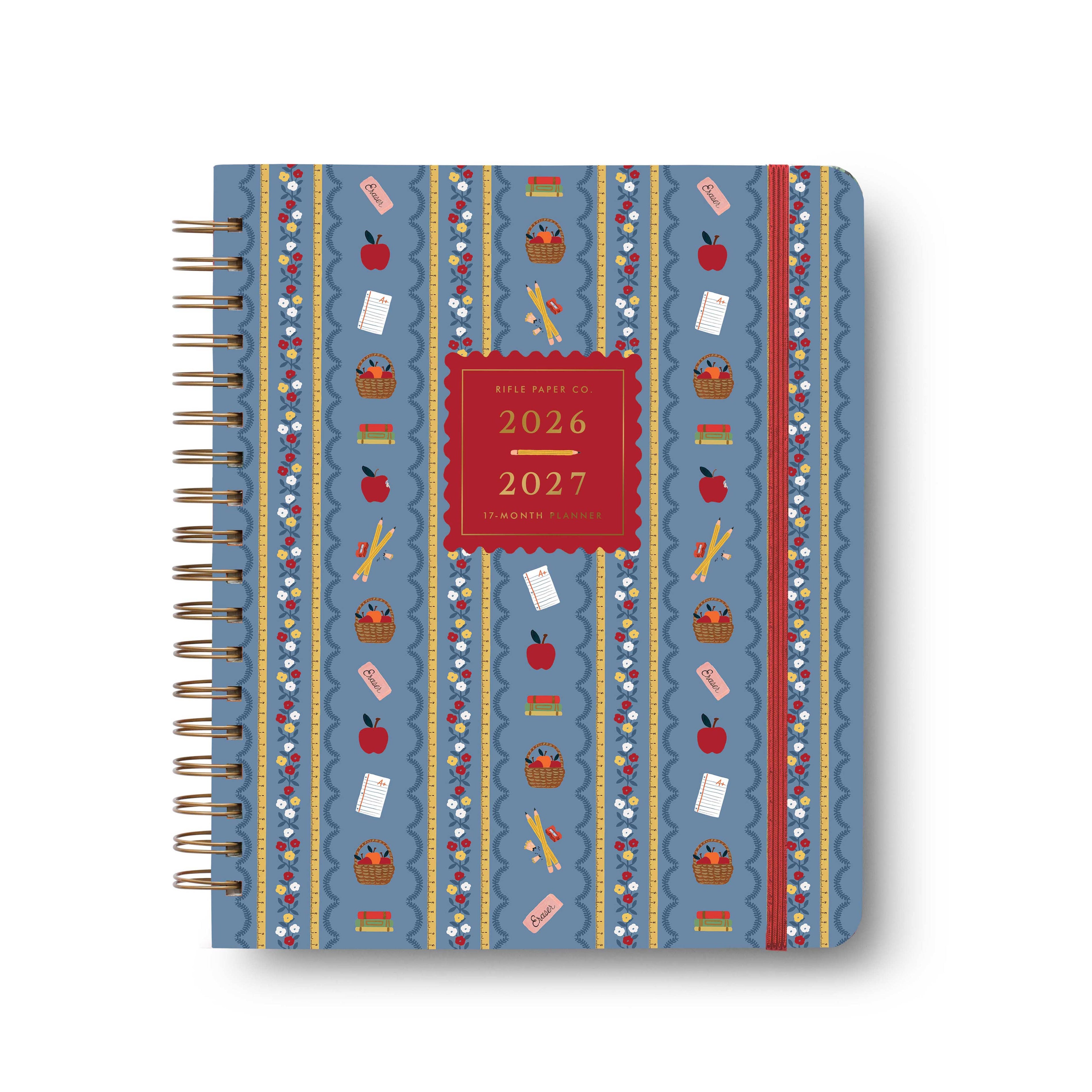 2027 Schoolhouse 17-Month Academic Hardcover Spiral Planner