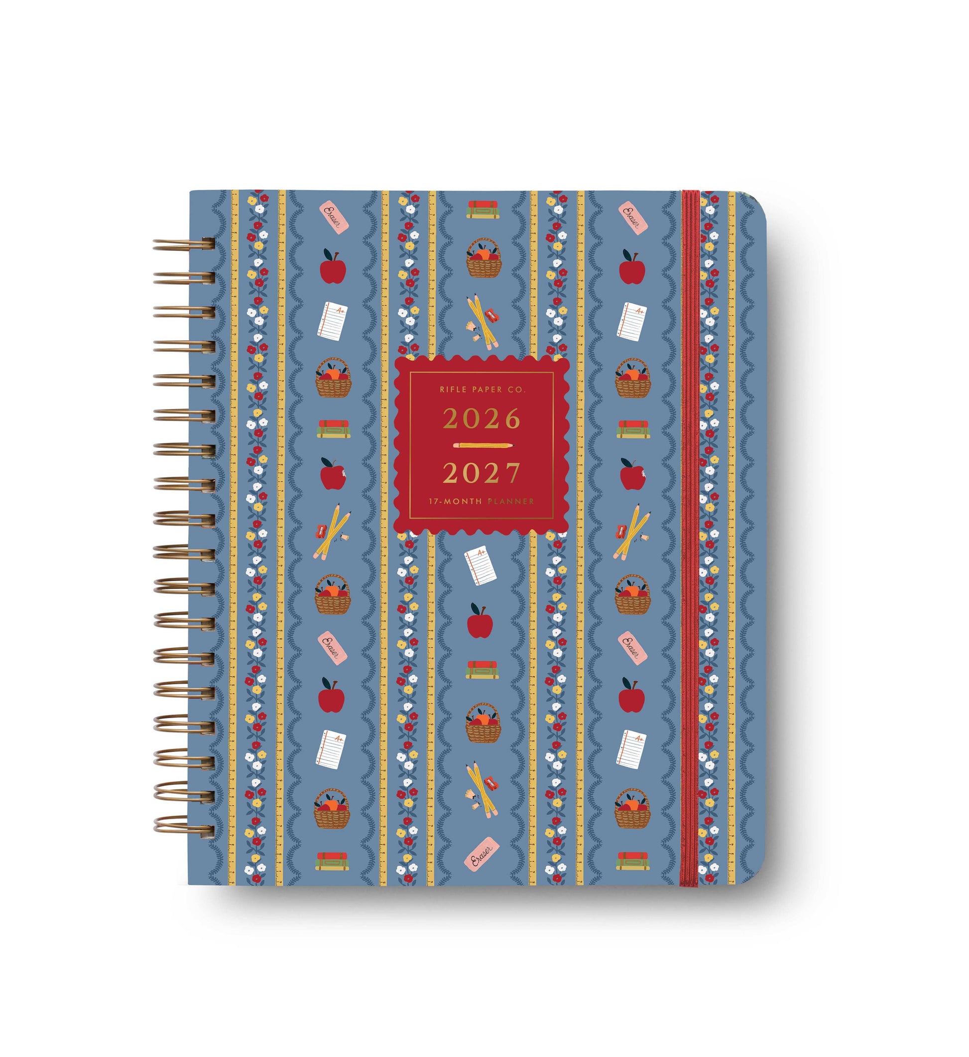 2027 Schoolhouse 17-Month Academic Hardcover Spiral Planner