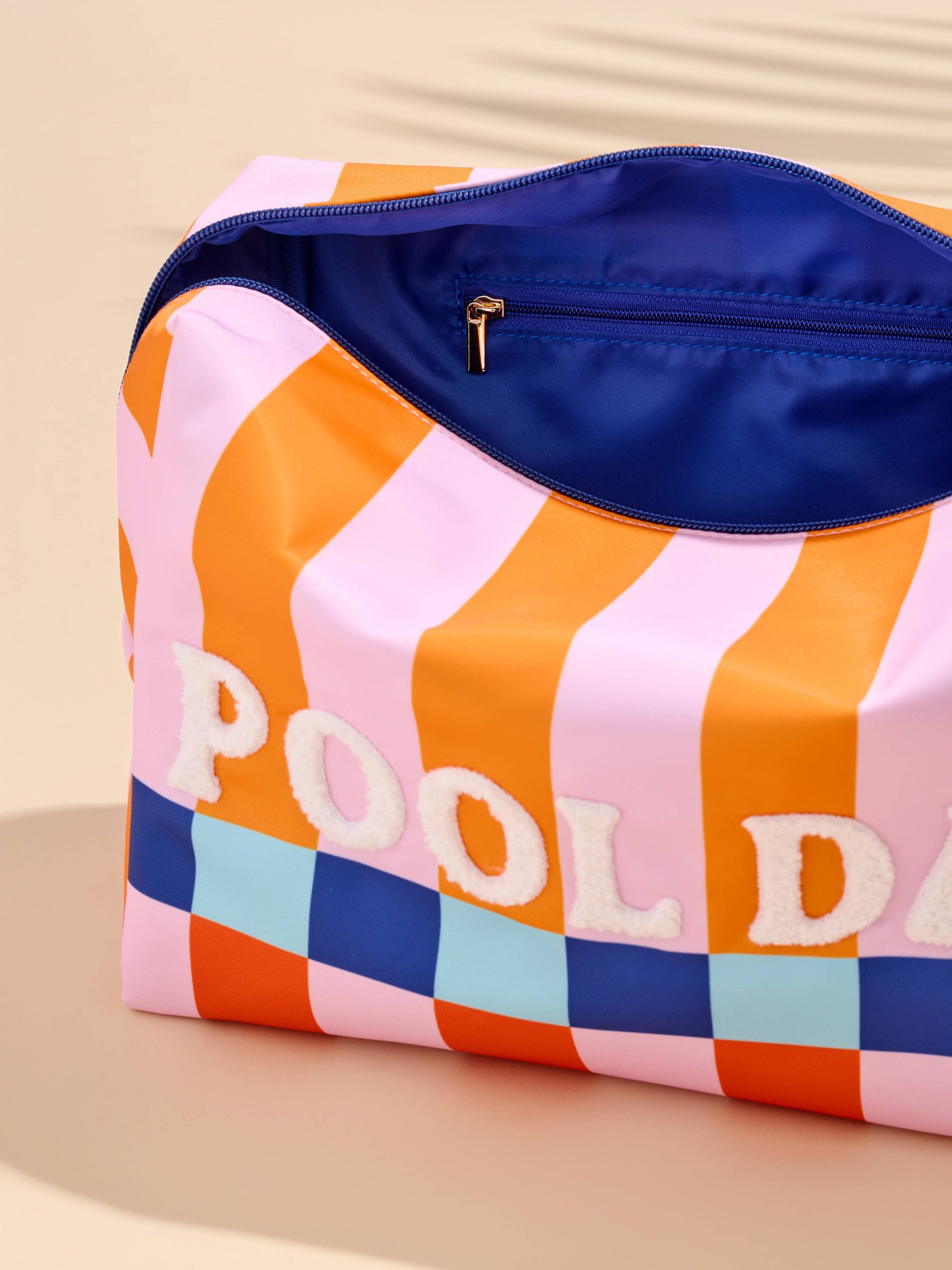 Large Summer Zip Pouch