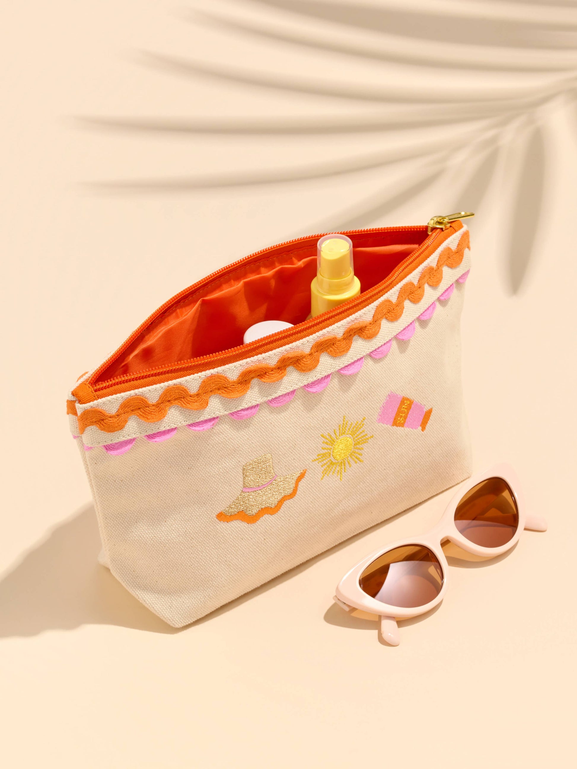 Ric Rac Zip Pouch
