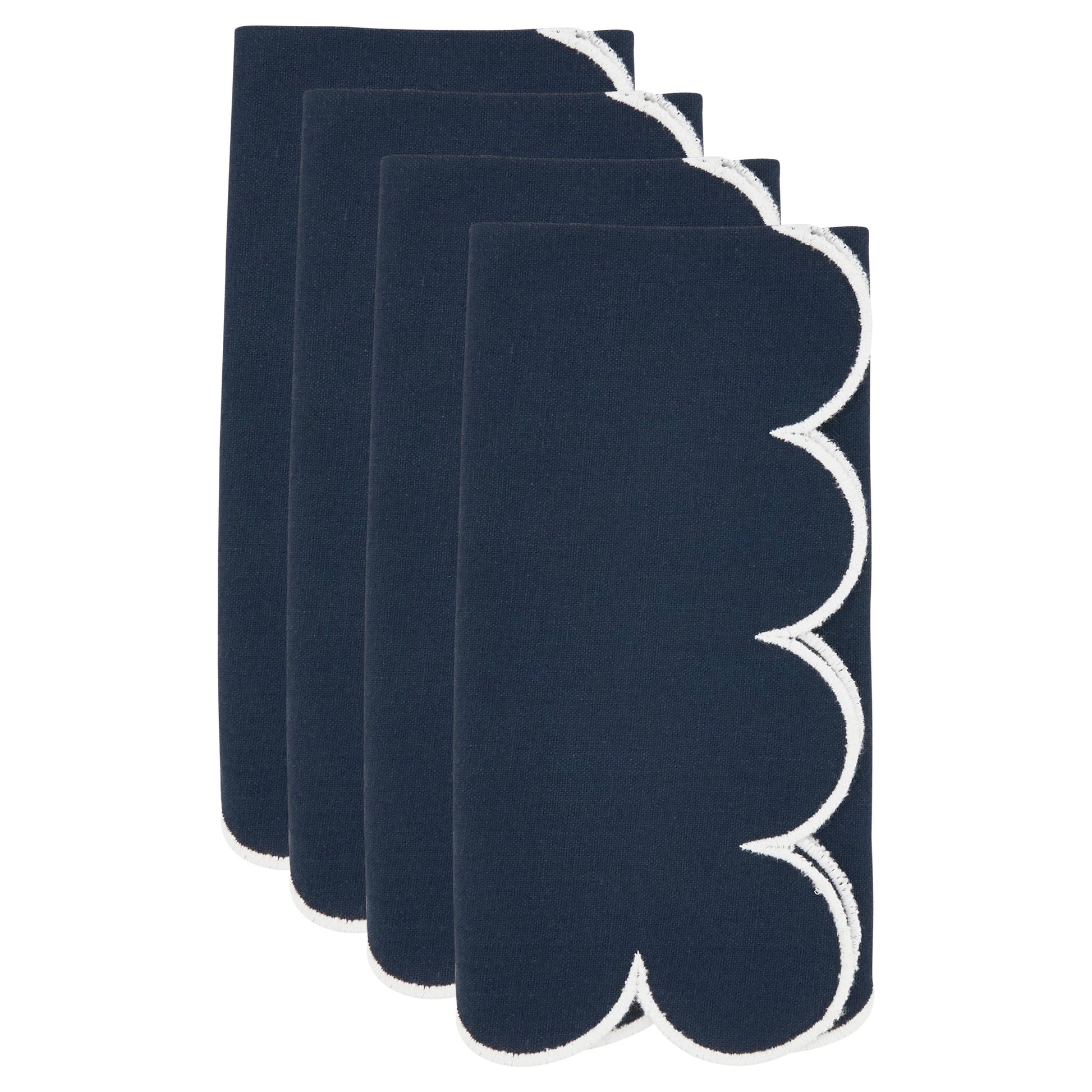 Scalloped Hem Napkin | Set of 4