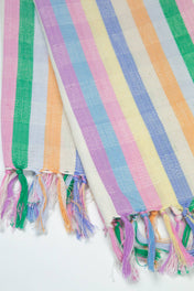 Multicolor Striped Kitchen Towels