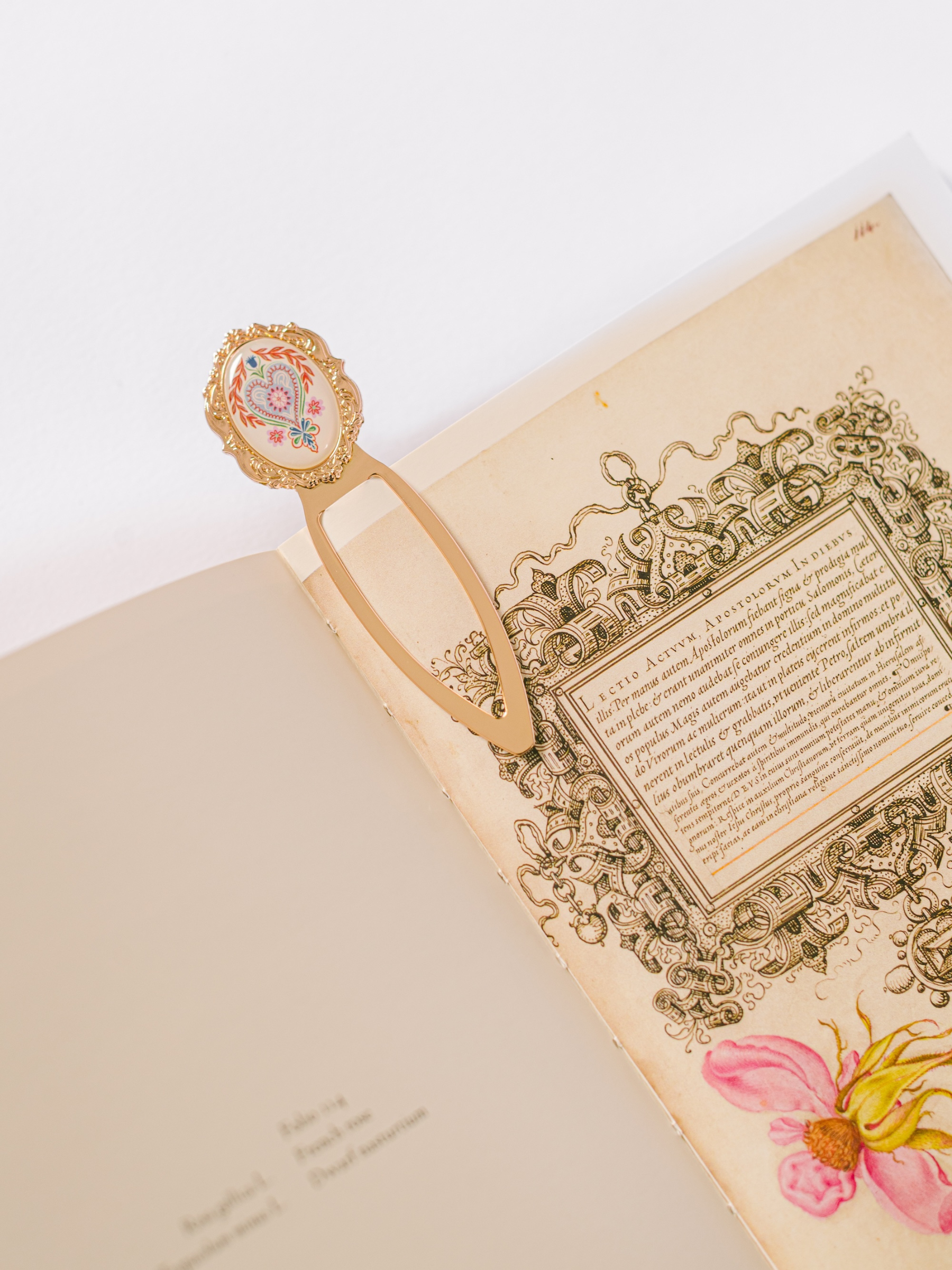Metal Clip Bookmark