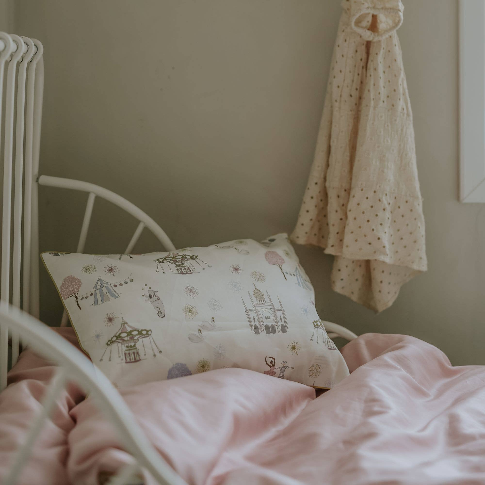 Adventures in Wonderland Toddler Pillow