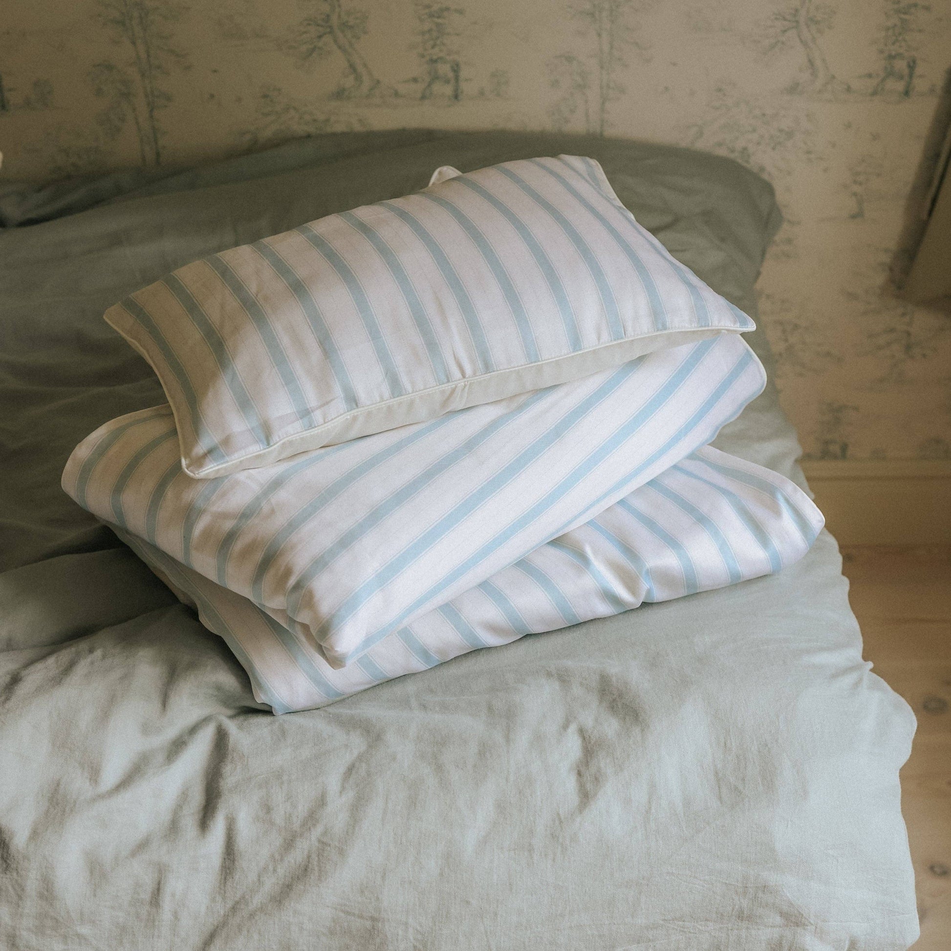 Seaside Stripes Toddler Pillow