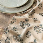 Salvia Block Print Dishtowel