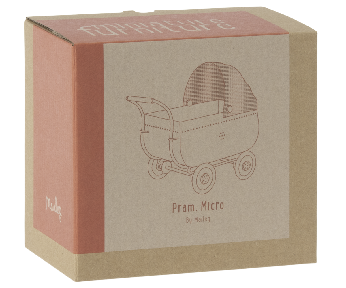 Coral Micro Pram