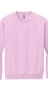 Heavy Blend Crewneck Sweatshirt - Light Pink.