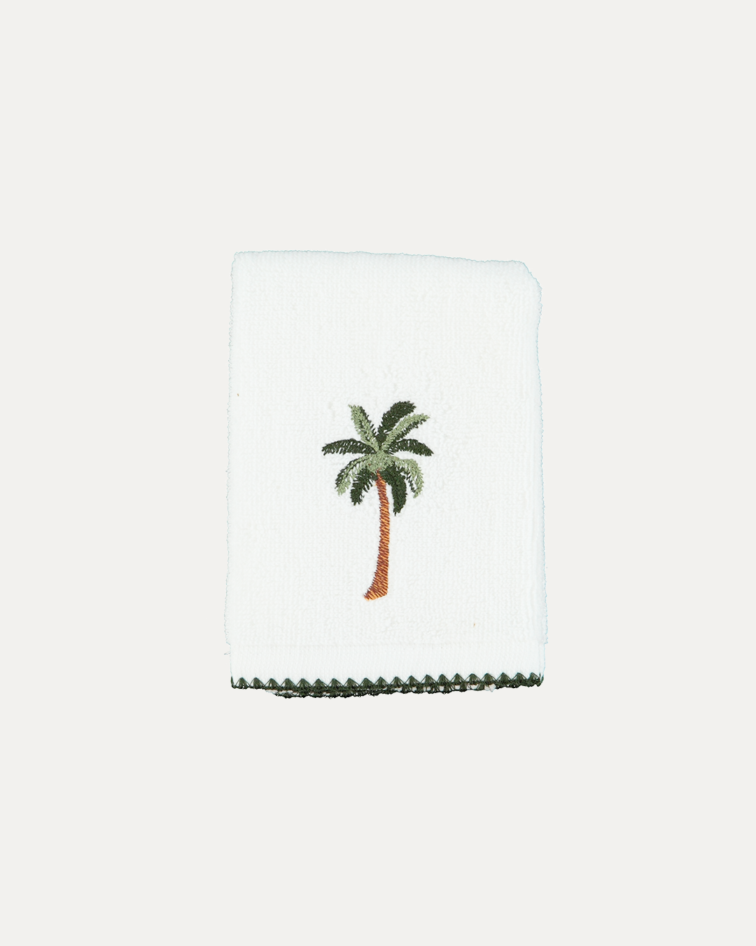 Conch Hand Towel with Palm