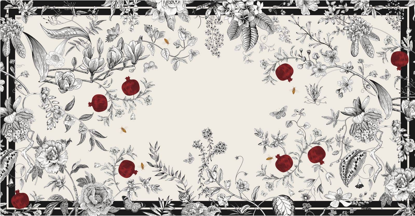 POM Noir Tablecloth
