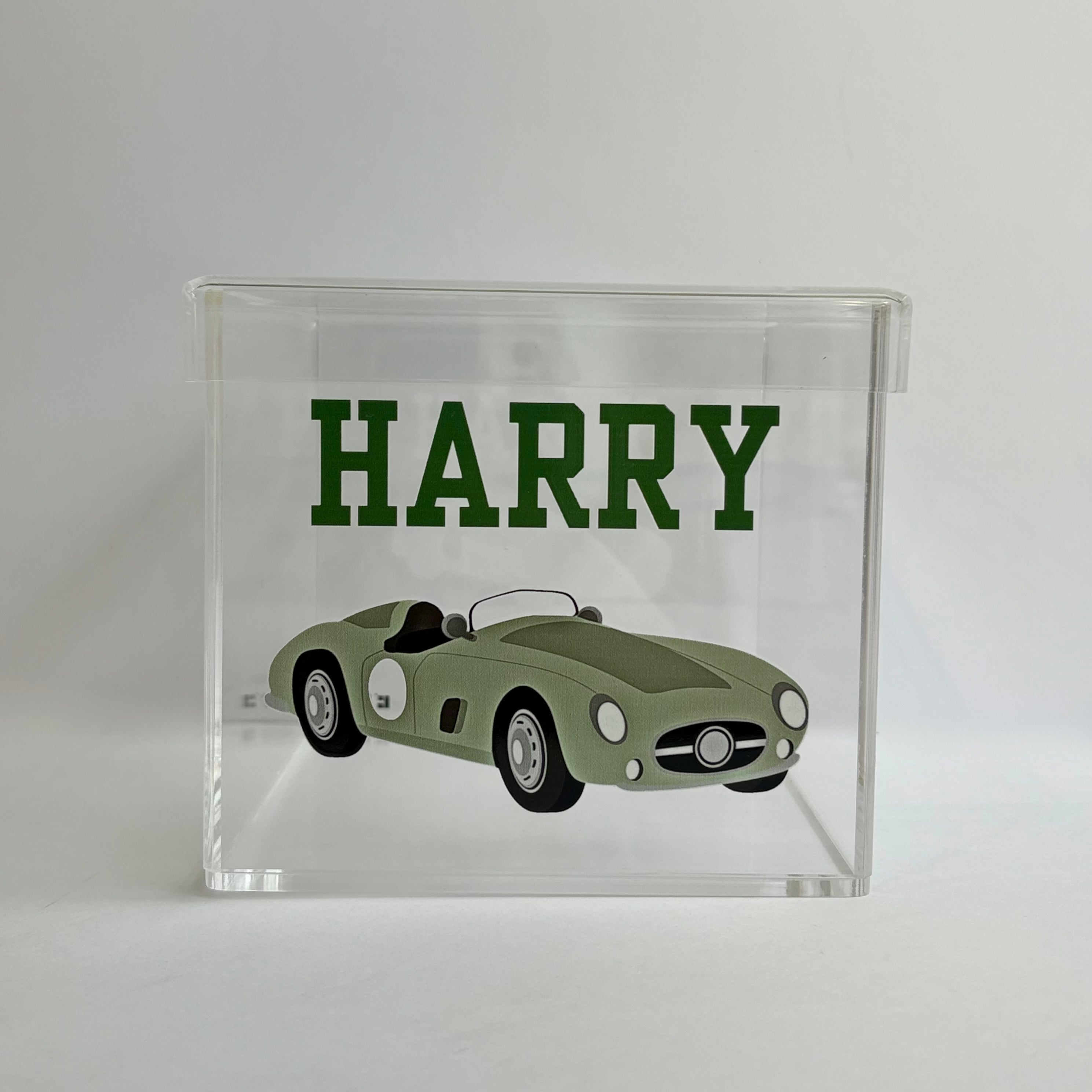 Clear Acrylic Box W/ Lid