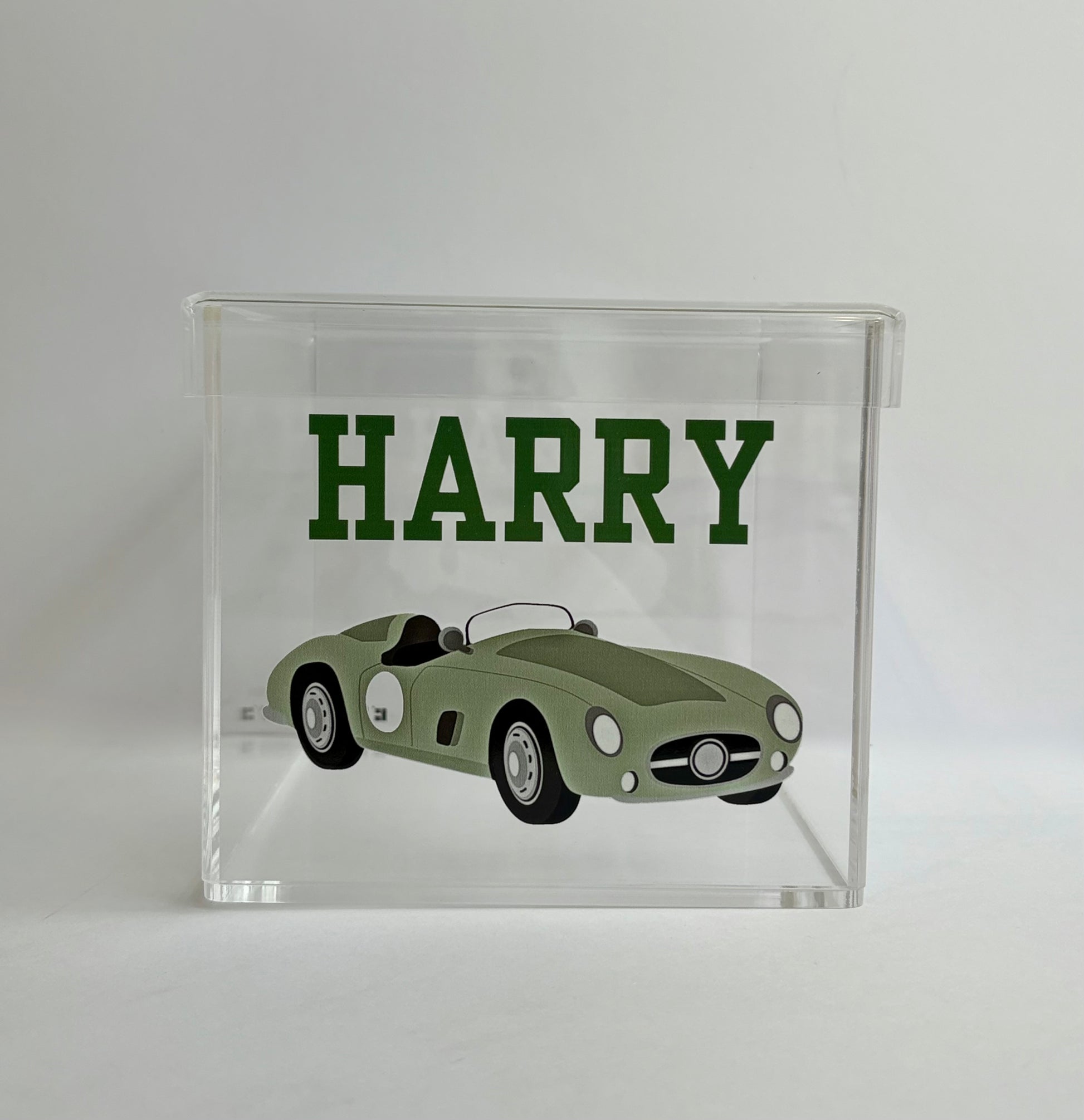 Clear Acrylic Box W/ Lid