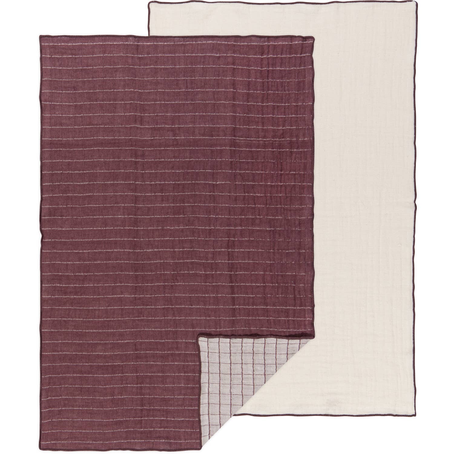 Shadow Double Weave Dishtowels | Set of 2
