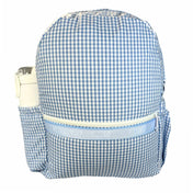 Medium Cotton Backpack with Side Pockets