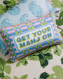 Get Your Mahj On Needlepoint Pillow