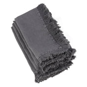 Stonewashed Fringe Napkin | 4