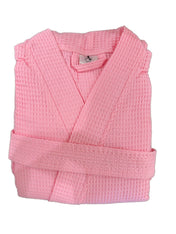 Short Kimono Waffle Robe Extended Size