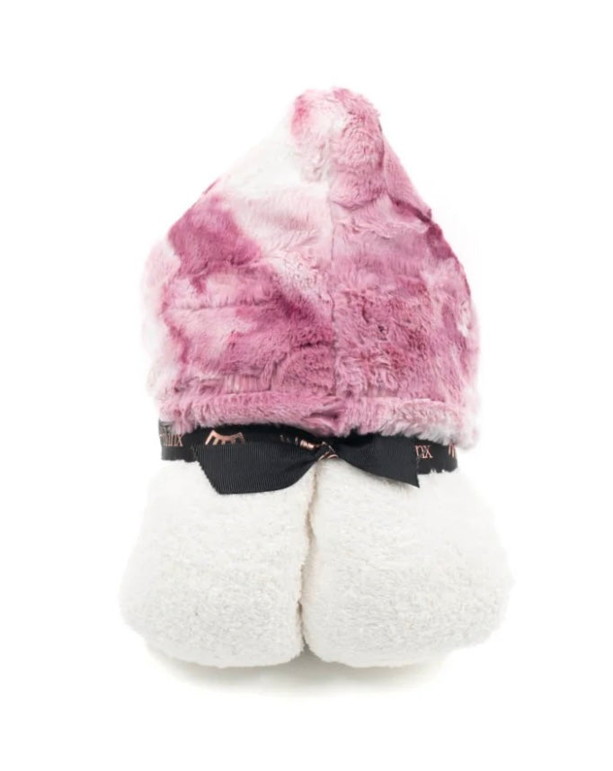 Plush Minky Hooded Towel