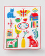 Quilted Blanket, Scandinavian Icons