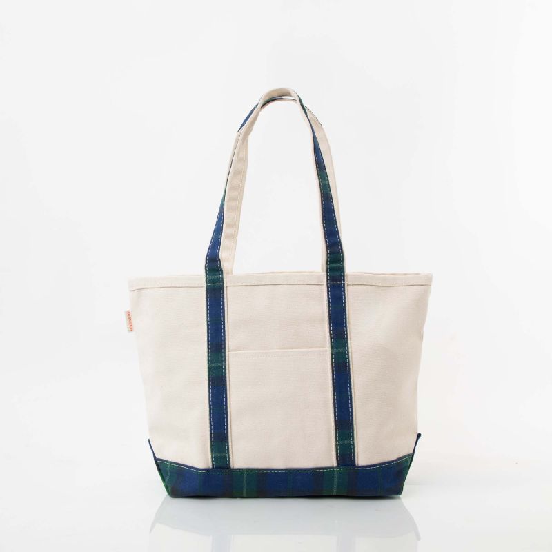 Plaid Medium Classic Tote