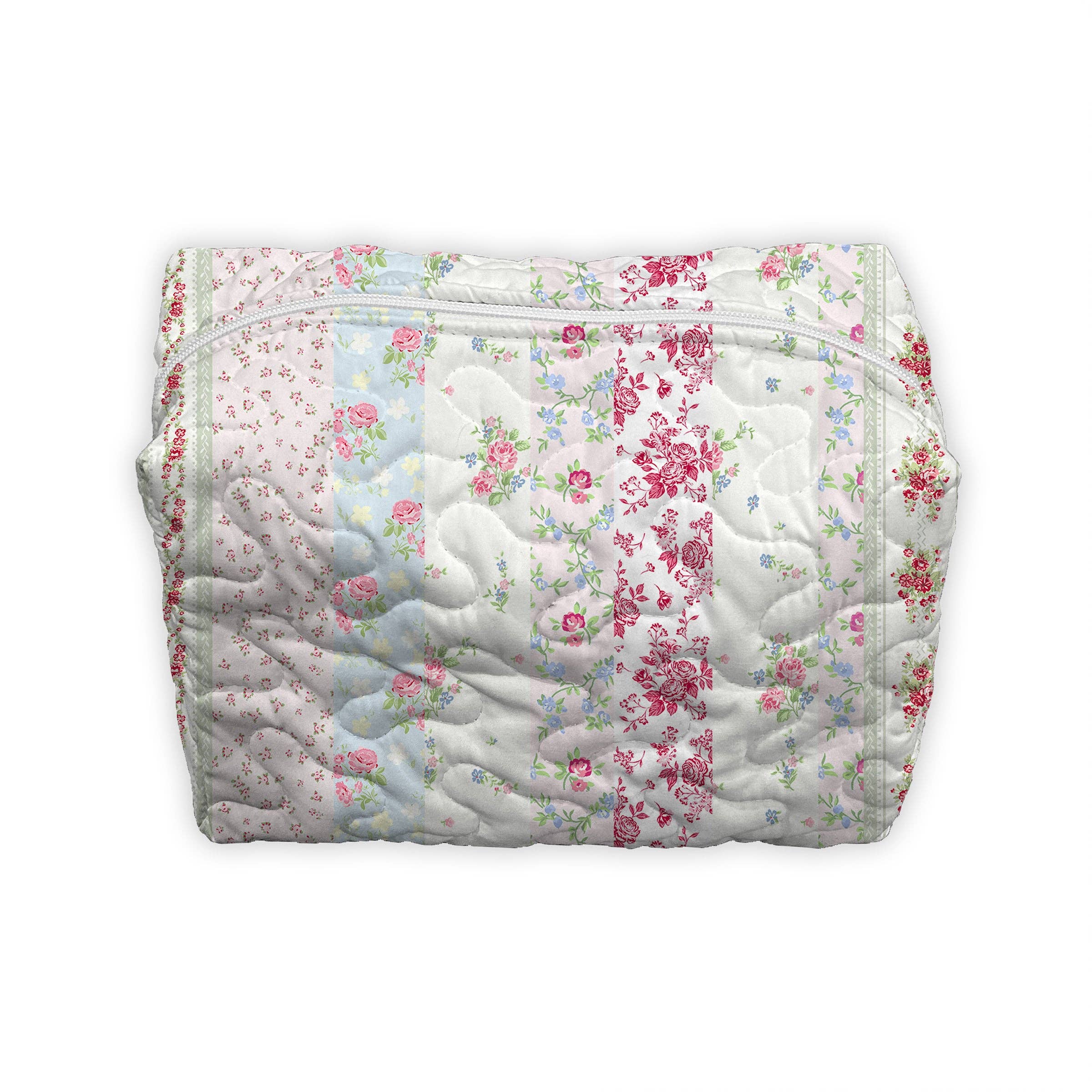 Quilted Makeup Bag