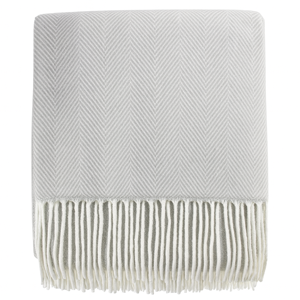 Woven Herringbone Throw Blanket