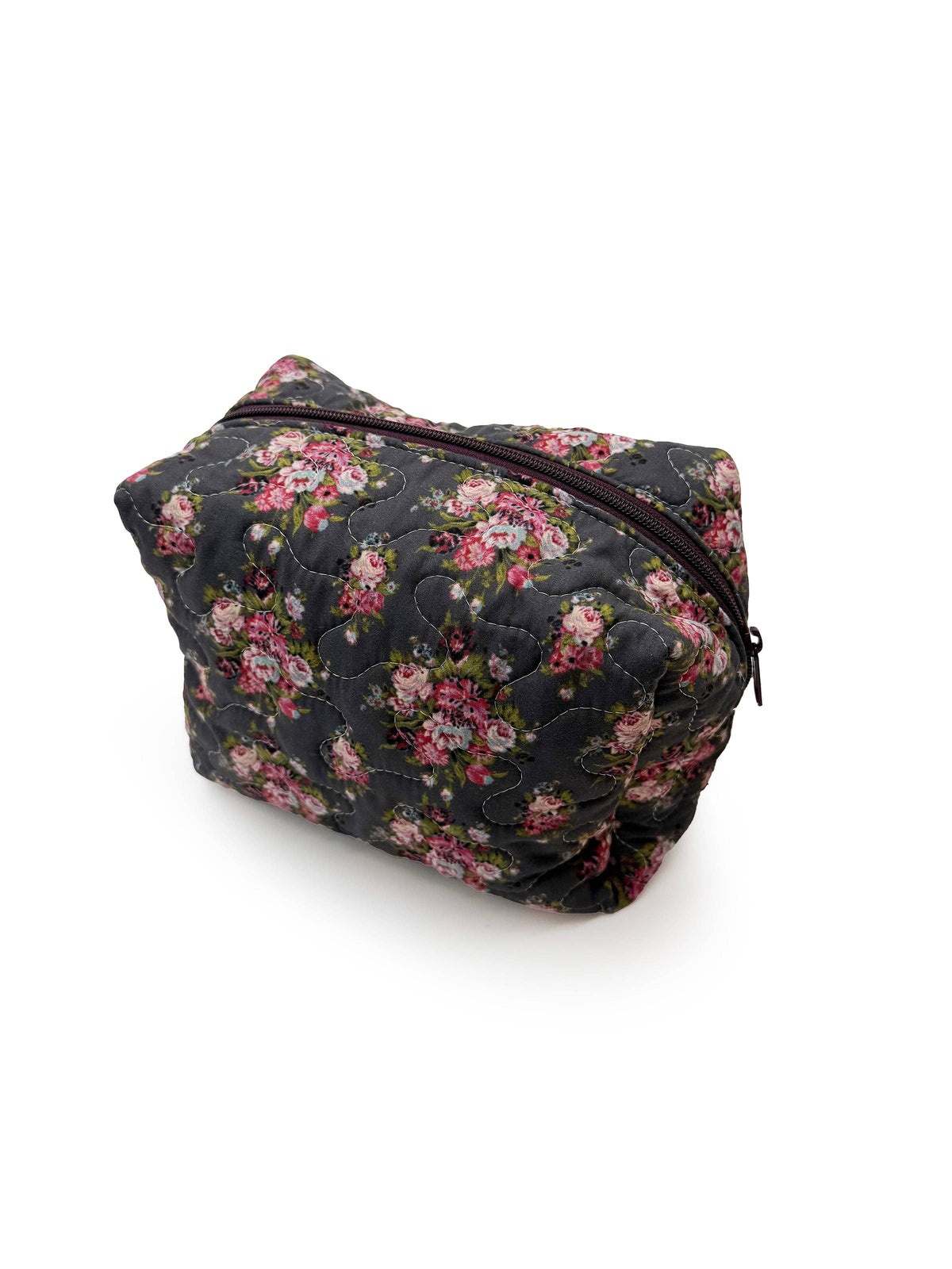 Quilted Makeup Bag