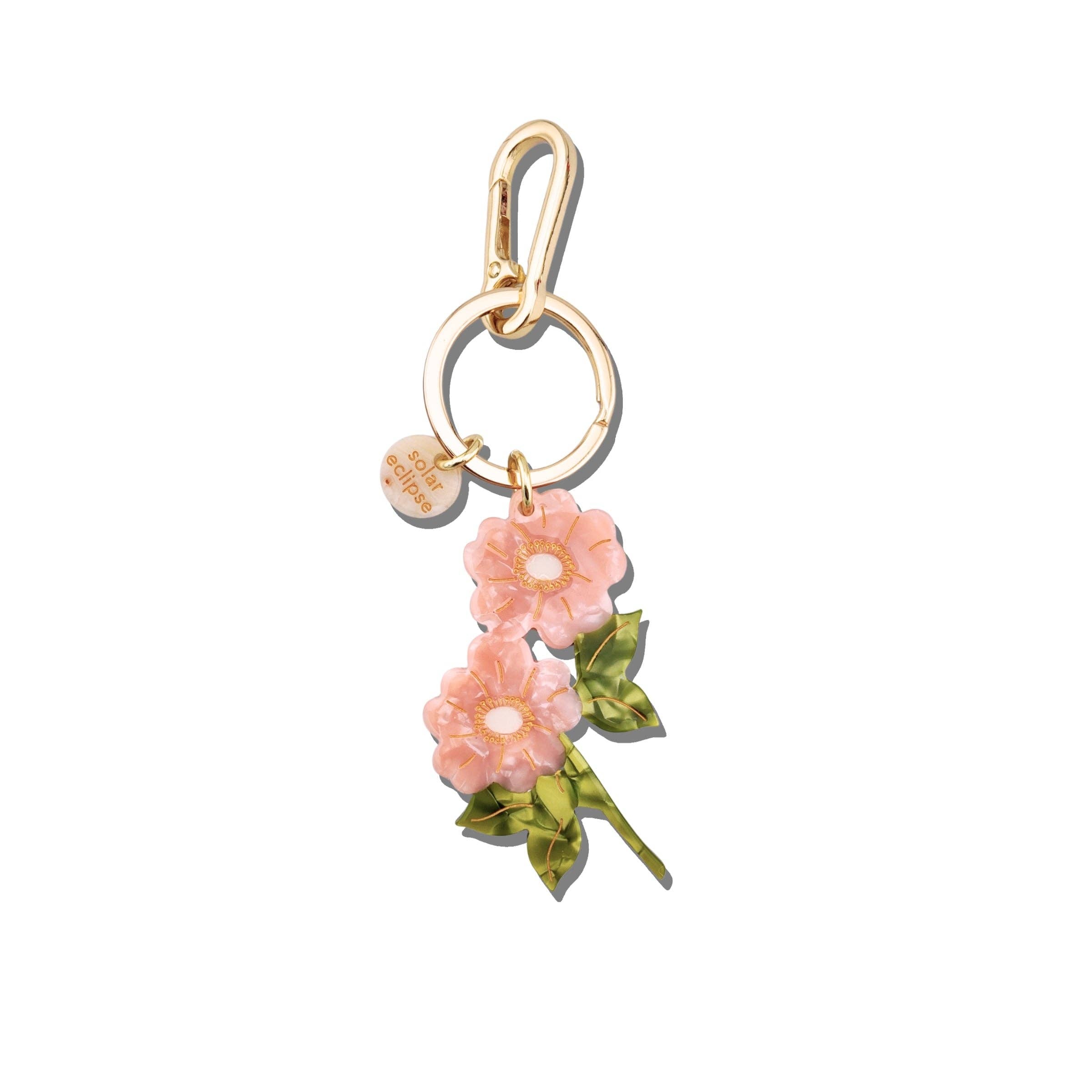 Wild Roses Bag Charm + Keychain
