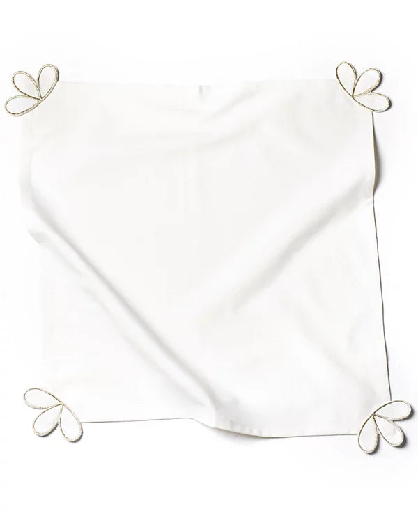 Deco Gold Corner Trim Napkin | Set of 4