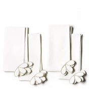Deco Gold Corner Trim Napkin | Set of 4