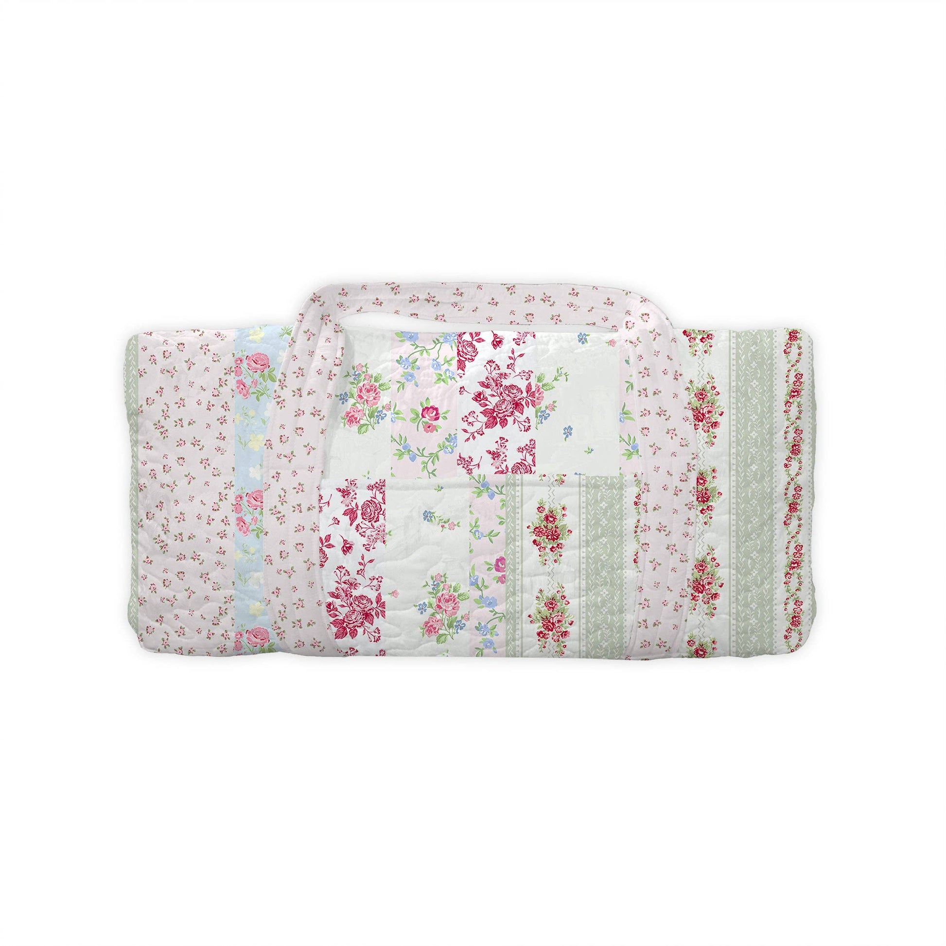 Quilted Weekender Duffel Bag
