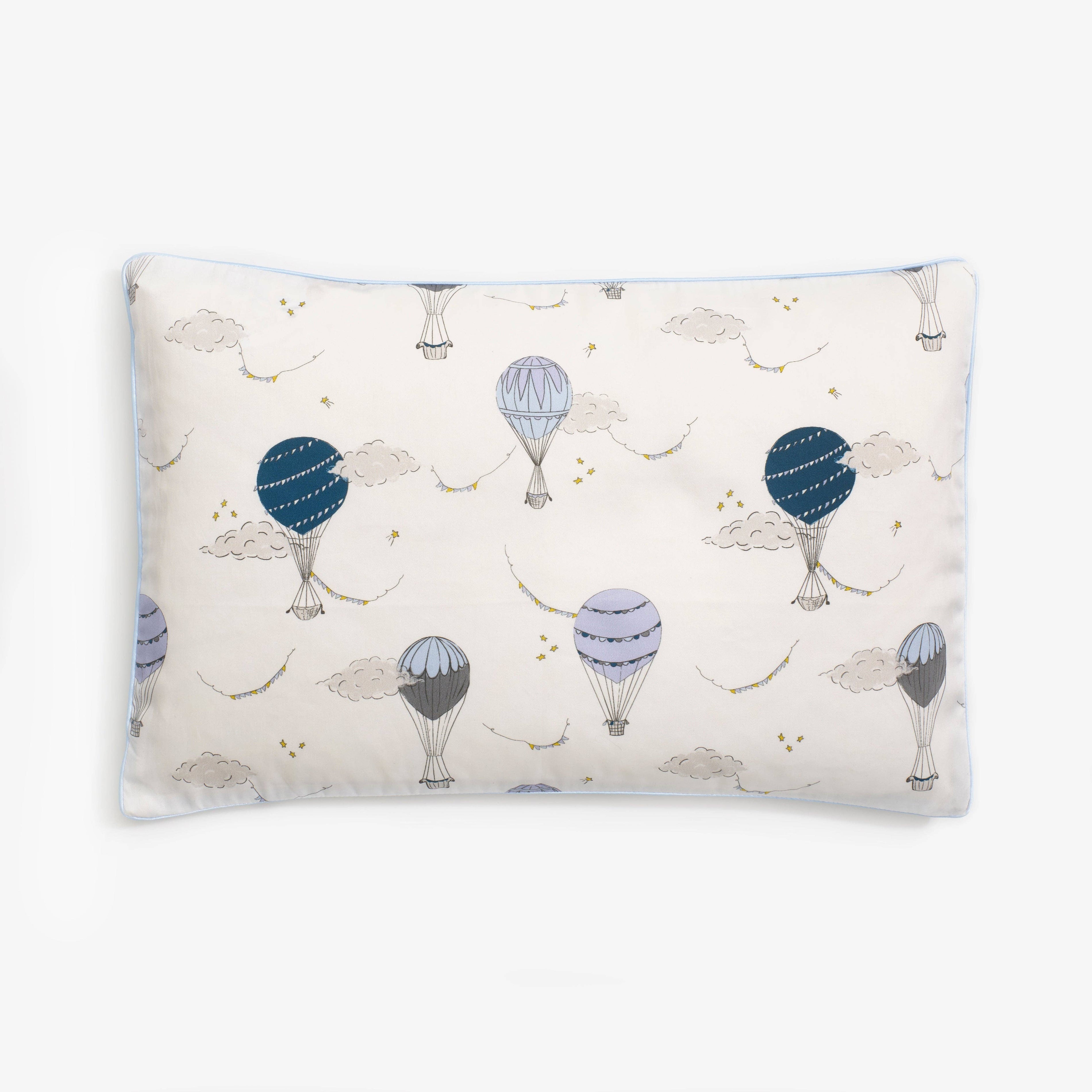 Touch The Sky Toddler Pillow - Blue