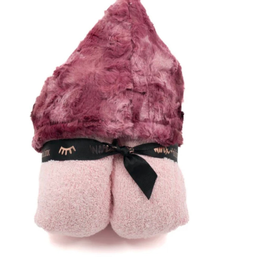 Plush Minky Hooded Towel