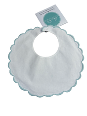 Double Thick Scallop Baby Bibs