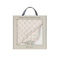 Solid Scalloped Hooded Towel and Washcloth Set