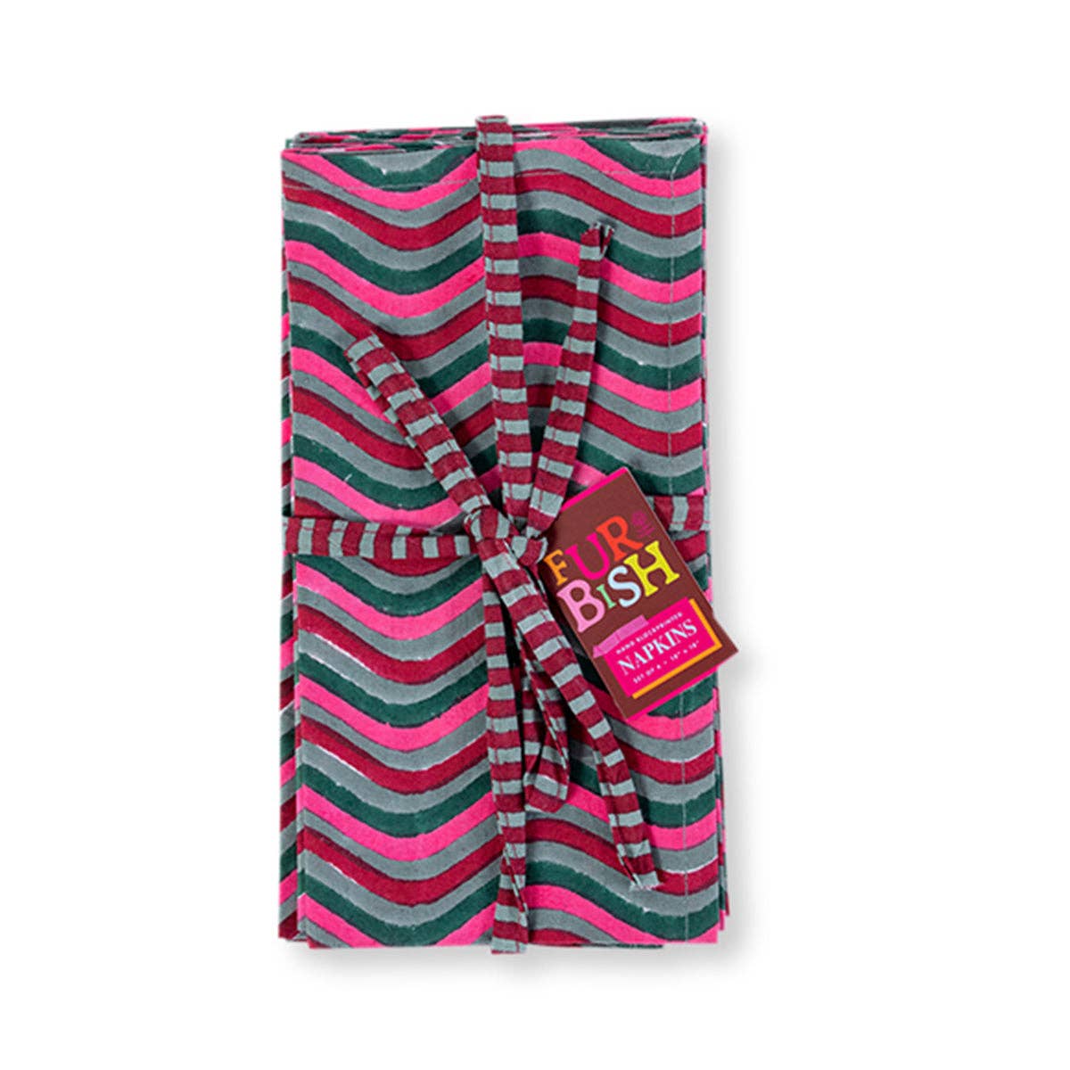 Block Print Napkins | 4
