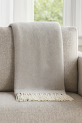 Woven Herringbone Throw Blanket