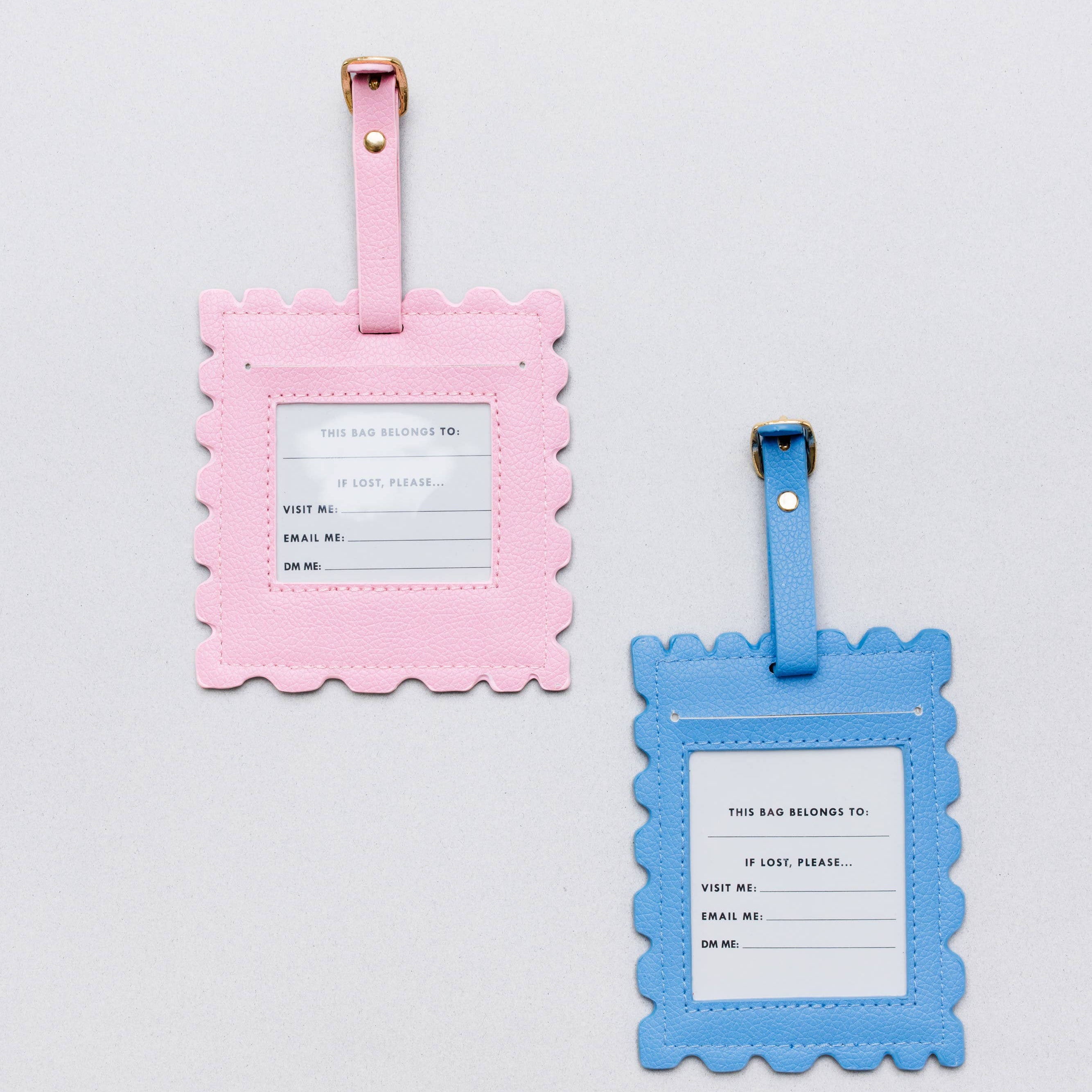 Stamps Luggage Tag Set