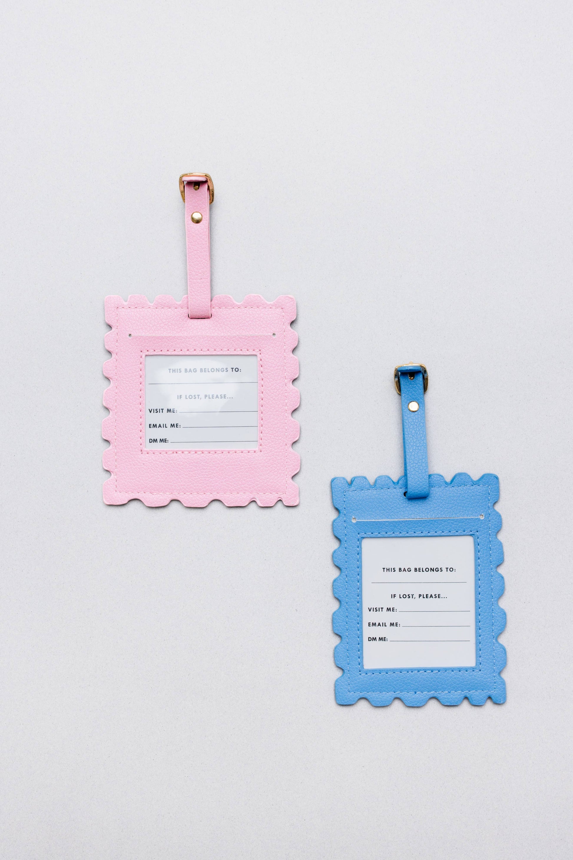 Stamps Luggage Tag Set
