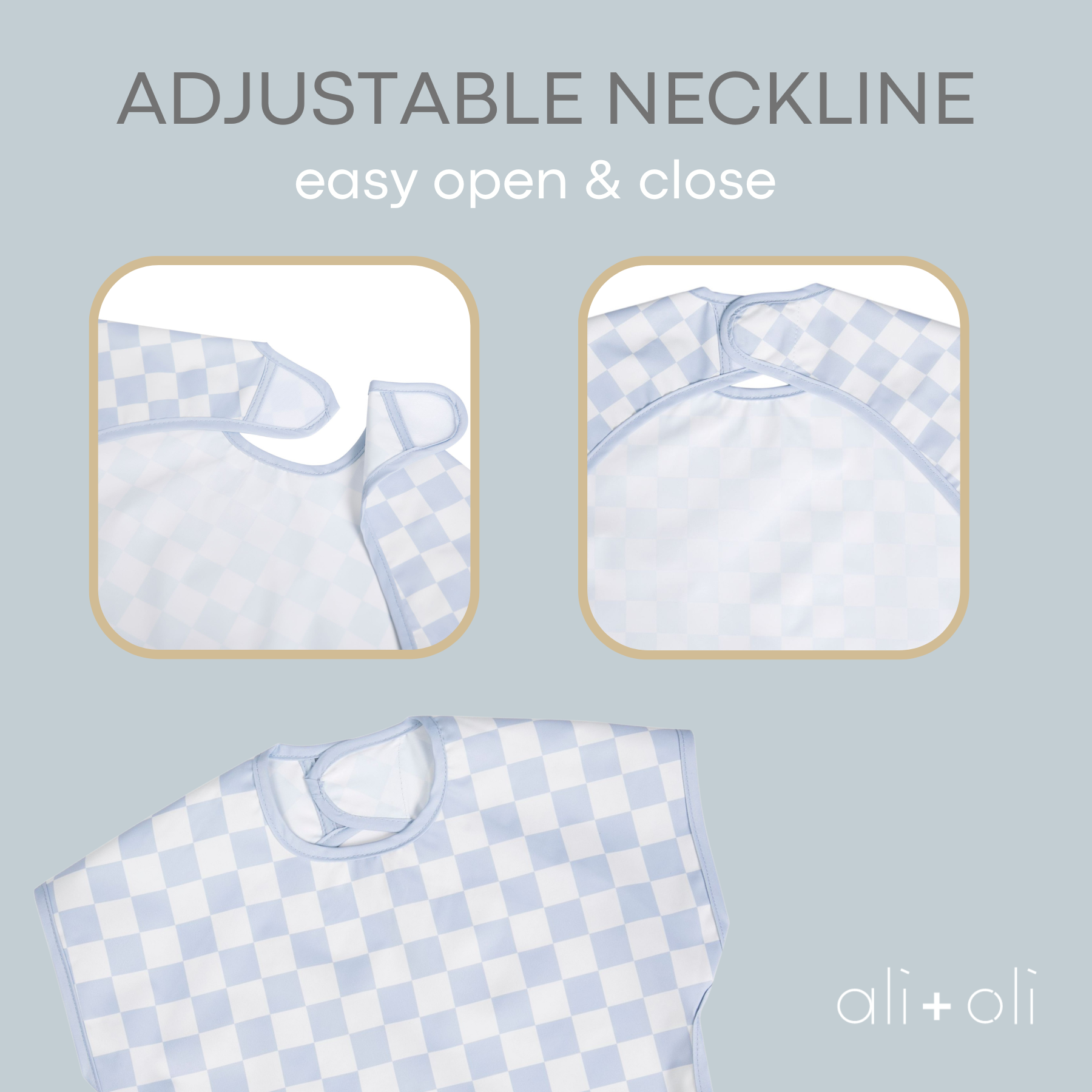 Baby & Toddler Short Sleeve Smock Bib