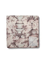 Vintage Pink Floral Muslin Blanket