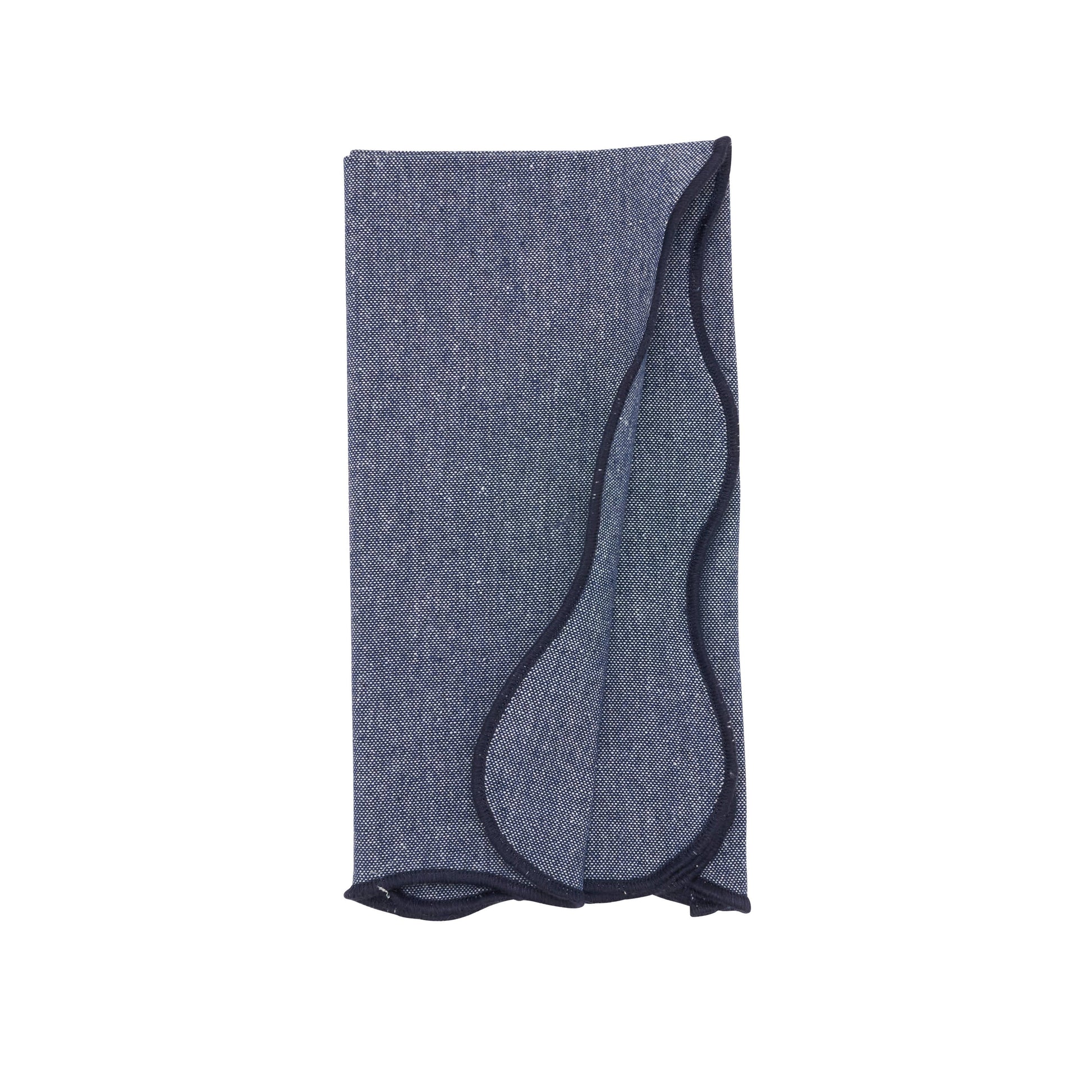 Eco Chic Scallop Napkin| Set of 4