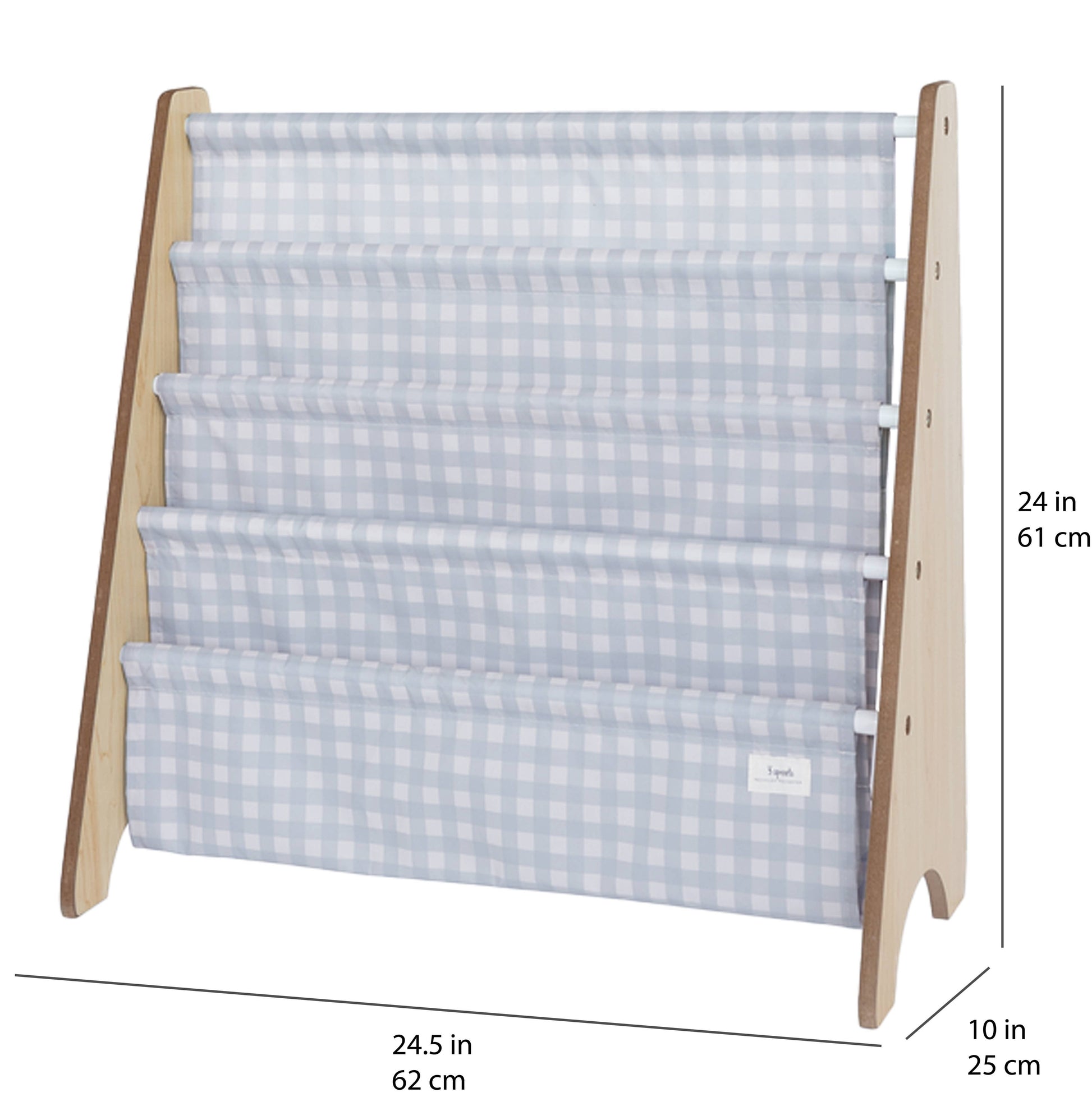 Gingham Kids Bookcase