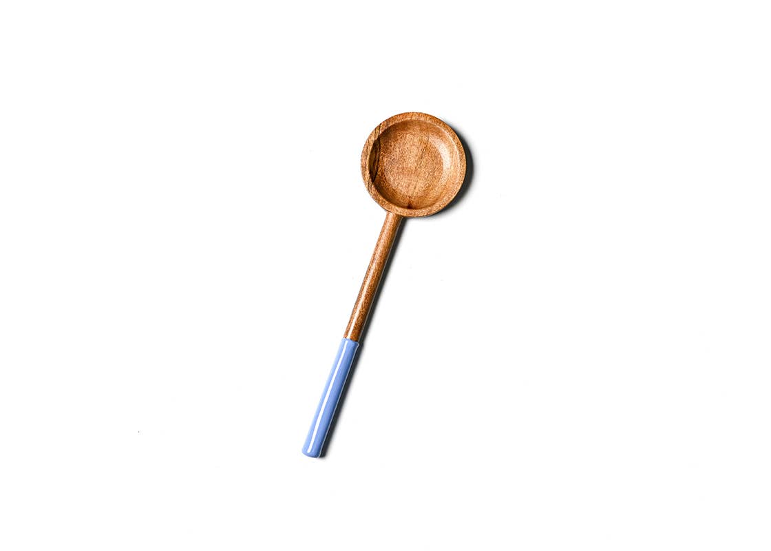 Wooden Spoon with Enamel Handle